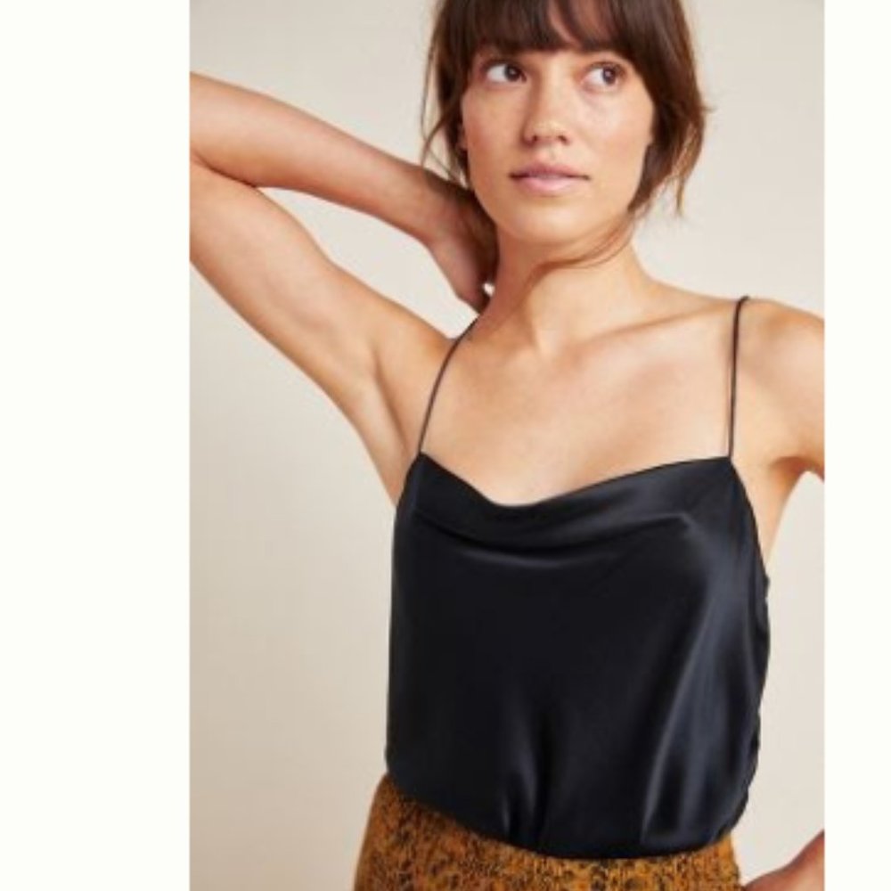 Axel Silk Bodysuit Anthropologie